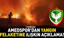 Amedspor’dan yangın felaketine ilişkin açıklama!