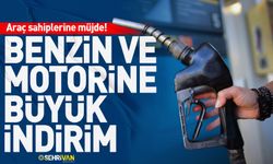 Benzin ve motorine indirim geliyor