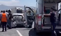 Van'da trafik kazası meydana geldi: 1 yaralı