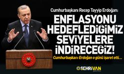Cumhurbaşkanı Erdoğan: Enflasyonu hedeflediğimiz seviyelere indireceğiz