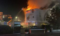 İstanbul'da korkutan banka yangını!