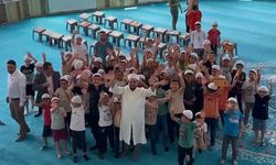 Van’da Kur'an kurslarına giden çocuklar camileri şenlendirdi