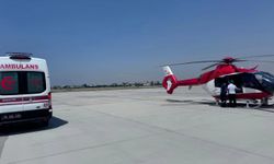 Diyabet hastası ambulans helikopterle Van'a sevk edildi!