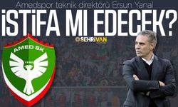 Amedspor teknik direktörü Ersun Yanal istifa mı edecek?