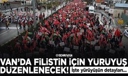 Van’da Filistin için yürüyüş düzenlenecek! İşte yürüyüşün detayları…