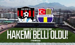 Vanspor-Derince Belediyespor maçını yönetecek hakem belli oldu!