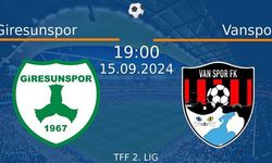 TFF’den Giresunspor-Vanspor maçı için flaş karar!