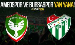 Amedspor ve Bursaspor aynı karede!