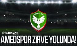 Amedspor zirve yolunda!