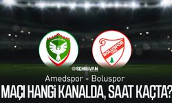 Amedspor - Boluspor maçı hangi kanalda, saat kaçta?