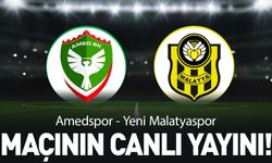 CANLI İZLE | Yeni Malatyaspor-Amedspor maçı canlı yayını!