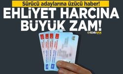 Sürücü adaylarına üzücü haber! Ehliyet harcına büyük zam