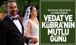 Vedat Atlı ve Kübra İlli'nin mutlu günü