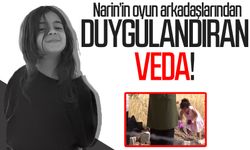 Oyun arkadaşlarından Narin'e duygulandıran veda! (VİDEO)