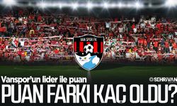 Vanspor’un lider ile puan farkı kaç oldu? İşte detaylar…