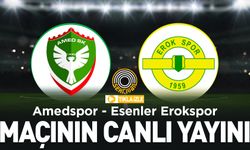 CANLI İZLE | Amedspor-Esenler Erokspor maçı canlı yayını!