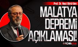 Deprem bilimci Görür’den Malatya depremi açıklaması!