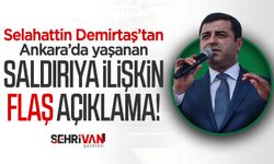 Selahattin Demirtaş’tan Ankara’da yaşanan saldırıya ilişkin flaş açıklama!