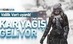 Meteoroloji Van için saat verip uyardı: Kar geliyor!