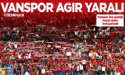 Vanspor ağır yaralı: Öne geçtiği maçta skoru koruyamadı!