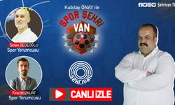 CANLI İZLE… Vanspor'da son durum... Kubilay Önay ile Spor ŞehriVan Canlı Yayın İzle