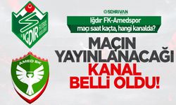 Iğdır FK-Amedspor maçı ne zaman, hangi kanalda?