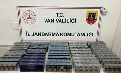 Van'da yüzlerce paket kaçak sigara ele geçirildi