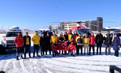 Van'da 112 ekipleri kışa hazır!