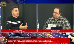 Vanspor Başkanı Erol Temel'den Şehrivan TV'ye özel açıklamalar!