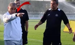 Fatih Terim kolunda servet taşıyor