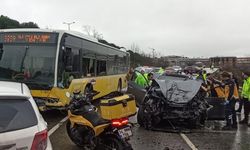 İstanbul’da feci kaza: 1 ölü, 4 yaralı