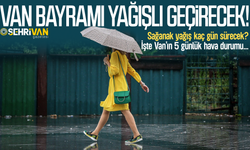 Kurban Bayramında Van’da hava nasıl olacak? Meteoroloji gün gün açıkladı!