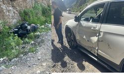 Hakkari’de cip ile motosiklet çarpıştı: 1 yaralı