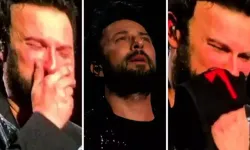 Tarkan'ın sahnede zor anları! Hüngür hüngür ağladı