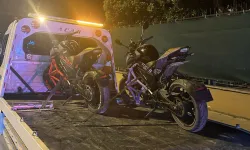 Tek teker üzerinde gitmenin cezası ağır oldu!