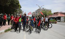 Van'da "Gençlik Tarihe Pedal Çeviriyor" etkinliği düzenlendi