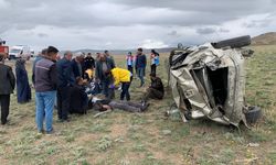 Van’da taziyeye giden otomobil takla attı; 1 ölü, 1’i ağır 4 kişi yaralandı!