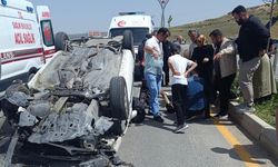 Van'da otomobil takla attı, 3 kişi yaralandı!