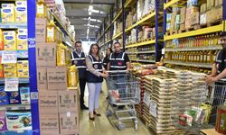 Van'daki denetimlerinde marketlere ceza yağdı!