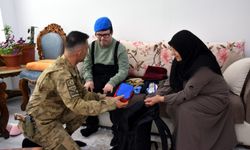 Erciş’te engelli bireyler bir günlük askerlik sevinci yaşadı