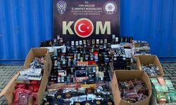 Van'da binlerce gümrük kaçağı malzeme ele geçirildi!