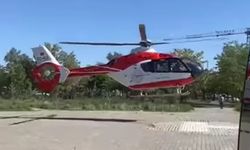 Çukurcalı hasta helikopterle Van’a kaldırıldı!