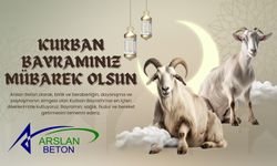 Arslan Beton’dan Kurban Bayramı mesajı