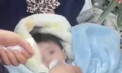 Boş arazide terk edilmiş bebek bulundu!