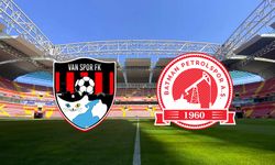 Vanspor- Batman Petrolspor maçının ilk 11’leri belli oldu