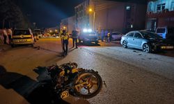 Otomobil ve motosiklet çarpıştı: 1 ölü