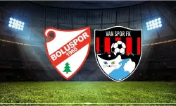 Boluspor-Vanspor maçının ilk 11’leri belli oldu!