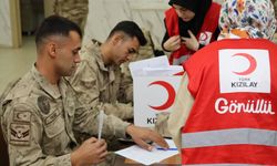 Muş'ta jandarmadan kan bağışı