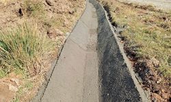 Kepenek köyü sulama tesisi tamamlandı