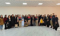 Kadın güvenlik güçlerinden KADES tanıtımı